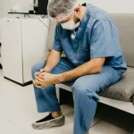 Healthcare worker in Scrubs