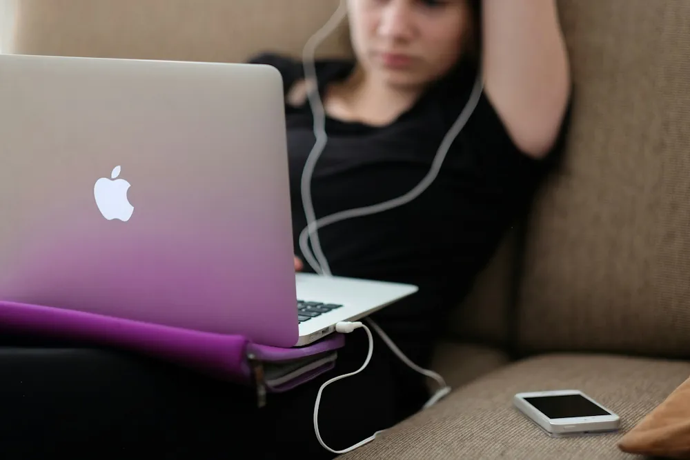 Woman on Laptop