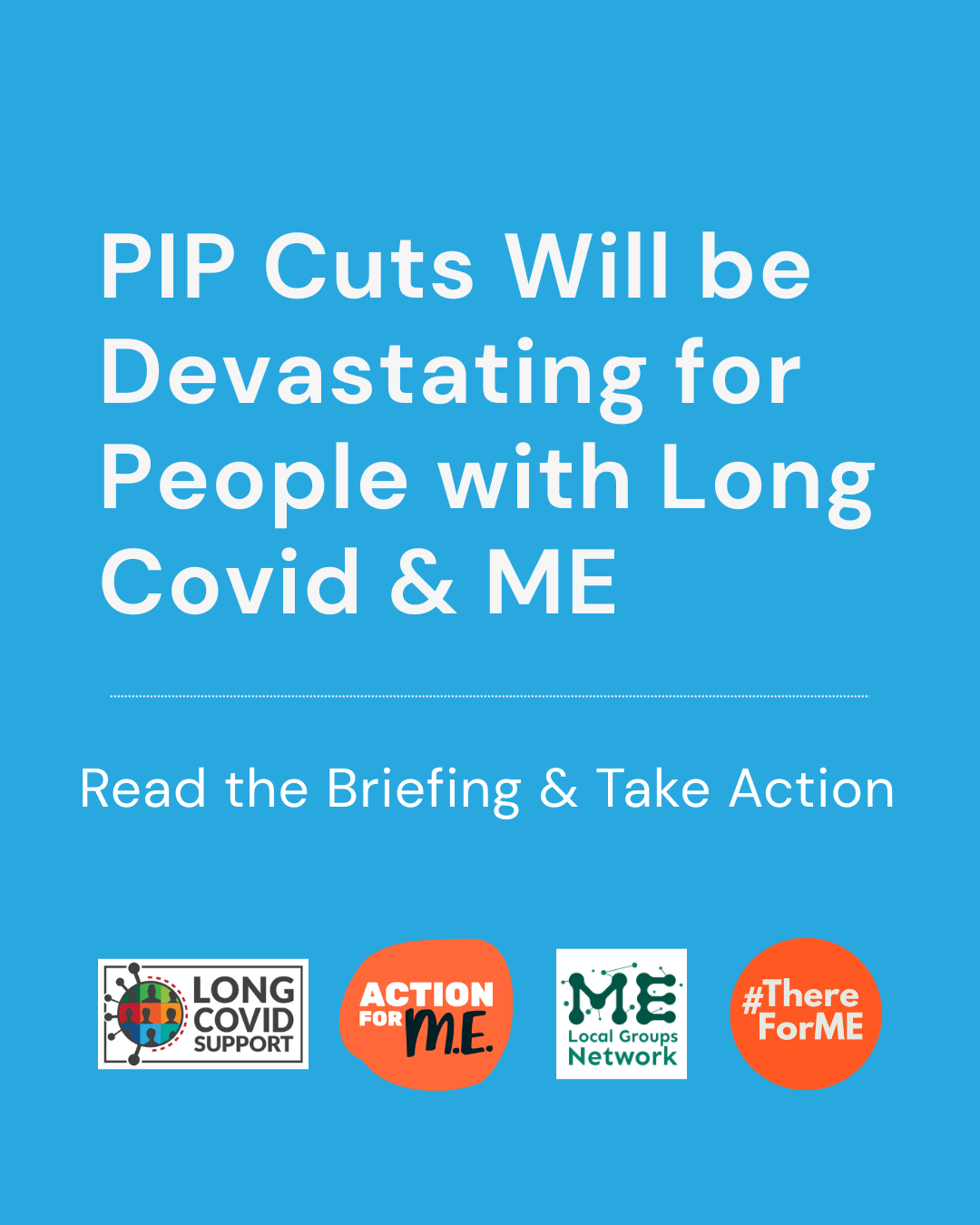 PIP cuts will be devastating for people with Long Covid & ME Reading the briefing and take action